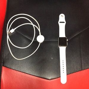 Apple Watch series 2. A little dirty on the bands